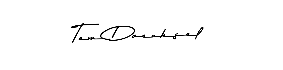 Asem Kandis PERSONAL USE is a professional signature style that is perfect for those who want to add a touch of class to their signature. It is also a great choice for those who want to make their signature more unique. Get Tom Daechsel name to fancy signature for free. Tom Daechsel signature style 9 images and pictures png