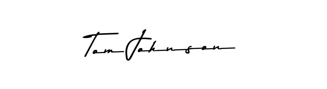 Use a signature maker to create a handwritten signature online. With this signature software, you can design (Asem Kandis PERSONAL USE) your own signature for name Tom Johnson. Tom Johnson signature style 9 images and pictures png