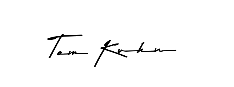 Make a beautiful signature design for name Tom Kuhn. With this signature (Asem Kandis PERSONAL USE) style, you can create a handwritten signature for free. Tom Kuhn signature style 9 images and pictures png