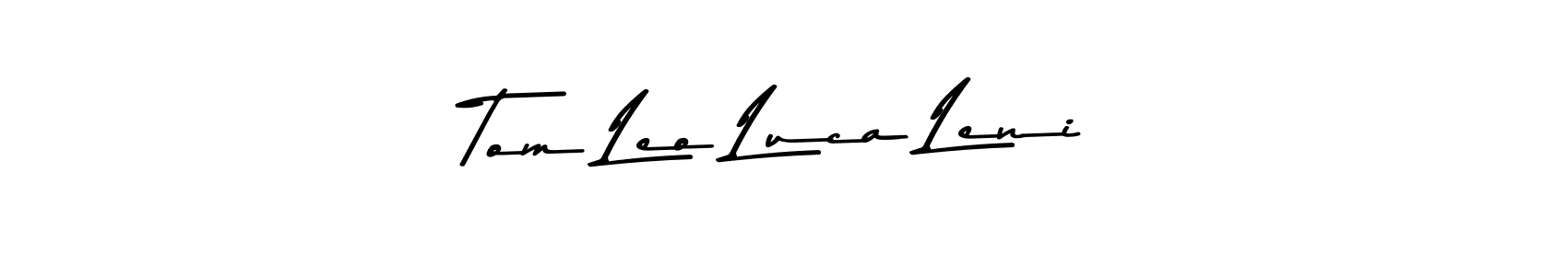 Make a beautiful signature design for name Tom Leo Luca Leni. Use this online signature maker to create a handwritten signature for free. Tom Leo Luca Leni signature style 9 images and pictures png