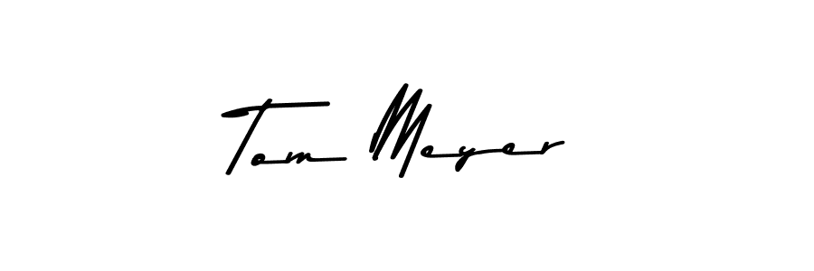 The best way (Asem Kandis PERSONAL USE) to make a short signature is to pick only two or three words in your name. The name Tom Meyer include a total of six letters. For converting this name. Tom Meyer signature style 9 images and pictures png