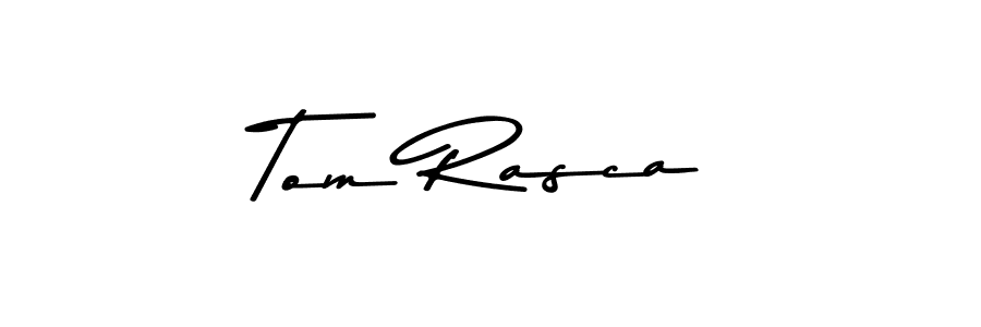 Asem Kandis PERSONAL USE is a professional signature style that is perfect for those who want to add a touch of class to their signature. It is also a great choice for those who want to make their signature more unique. Get Tom Rasca name to fancy signature for free. Tom Rasca signature style 9 images and pictures png