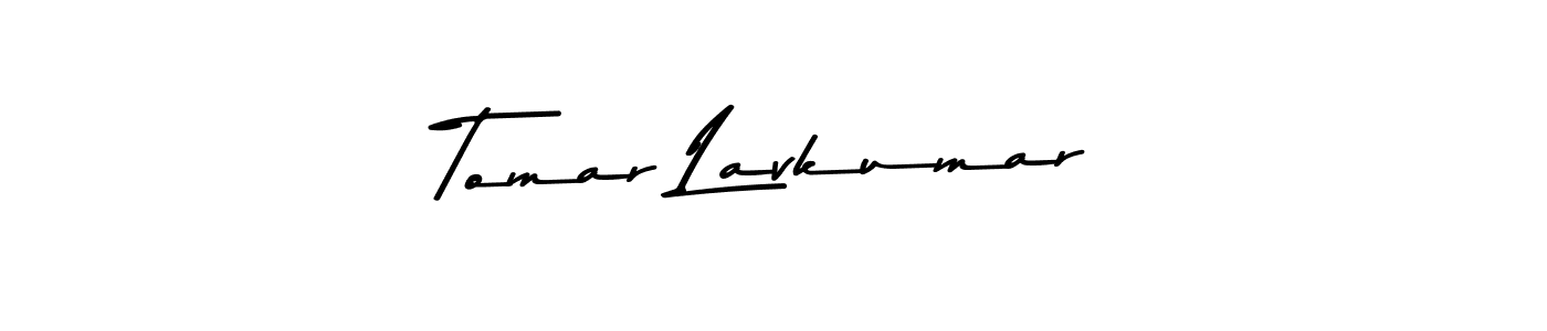 Asem Kandis PERSONAL USE is a professional signature style that is perfect for those who want to add a touch of class to their signature. It is also a great choice for those who want to make their signature more unique. Get Tomar Lavkumar name to fancy signature for free. Tomar Lavkumar signature style 9 images and pictures png