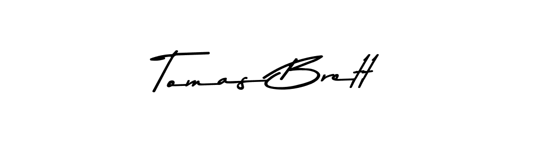 Also we have Tomas Brett name is the best signature style. Create professional handwritten signature collection using Asem Kandis PERSONAL USE autograph style. Tomas Brett signature style 9 images and pictures png