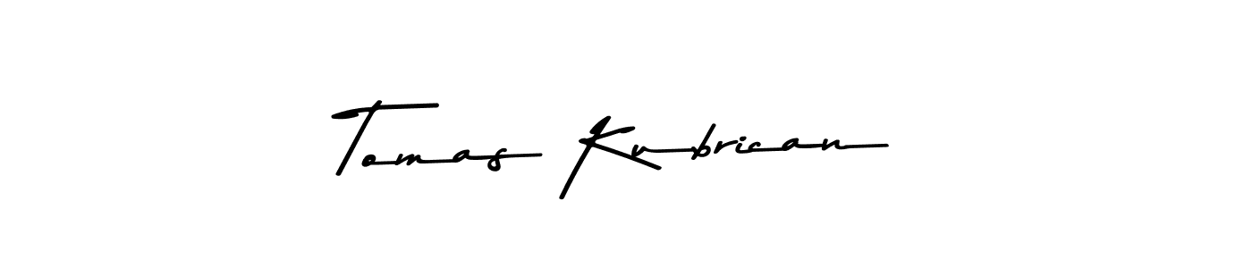 Create a beautiful signature design for name Tomas Kubrican. With this signature (Asem Kandis PERSONAL USE) fonts, you can make a handwritten signature for free. Tomas Kubrican signature style 9 images and pictures png