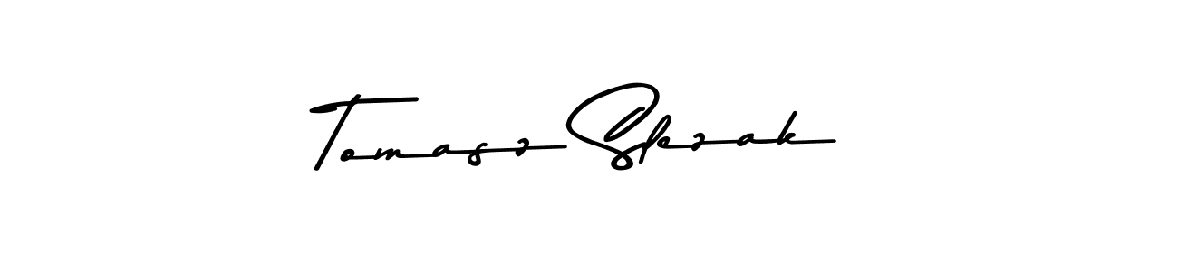 The best way (Asem Kandis PERSONAL USE) to make a short signature is to pick only two or three words in your name. The name Tomasz Slezak include a total of six letters. For converting this name. Tomasz Slezak signature style 9 images and pictures png