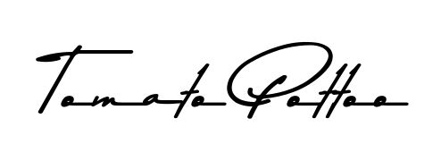You should practise on your own different ways (Asem Kandis PERSONAL USE) to write your name (Tomato Pottoo) in signature. Don't let someone else do it for you. Tomato Pottoo signature style 9 images and pictures png
