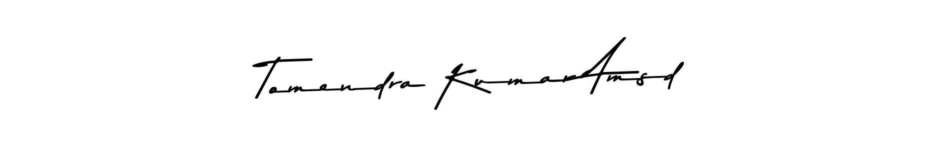 Make a beautiful signature design for name Tomendra Kumar Amsd. Use this online signature maker to create a handwritten signature for free. Tomendra Kumar Amsd signature style 9 images and pictures png