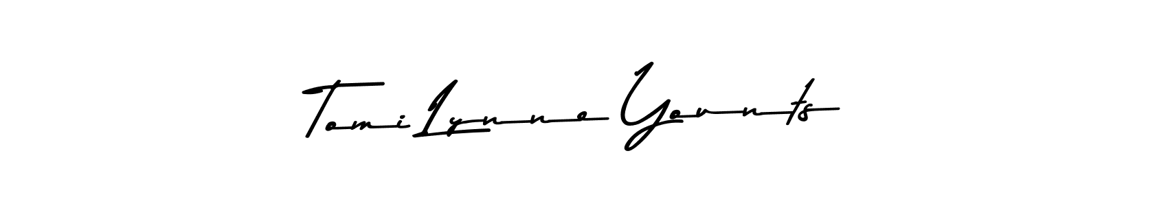 Also we have Tomi Lynne Younts name is the best signature style. Create professional handwritten signature collection using Asem Kandis PERSONAL USE autograph style. Tomi Lynne Younts signature style 9 images and pictures png