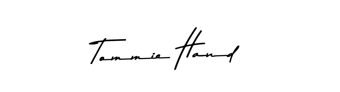 Make a beautiful signature design for name Tommie Hand. Use this online signature maker to create a handwritten signature for free. Tommie Hand signature style 9 images and pictures png