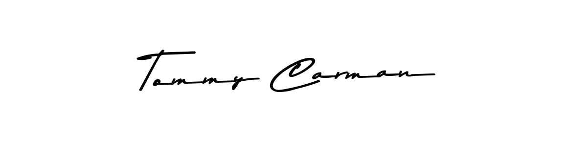 How to make Tommy Carman signature? Asem Kandis PERSONAL USE is a professional autograph style. Create handwritten signature for Tommy Carman name. Tommy Carman signature style 9 images and pictures png