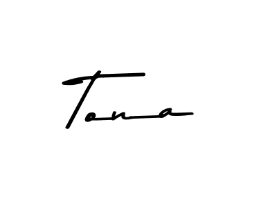Similarly Asem Kandis PERSONAL USE is the best handwritten signature design. Signature creator online .You can use it as an online autograph creator for name Tona. Tona signature style 9 images and pictures png