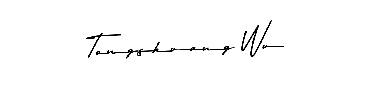 Make a beautiful signature design for name Tongshuang Wu. Use this online signature maker to create a handwritten signature for free. Tongshuang Wu signature style 9 images and pictures png