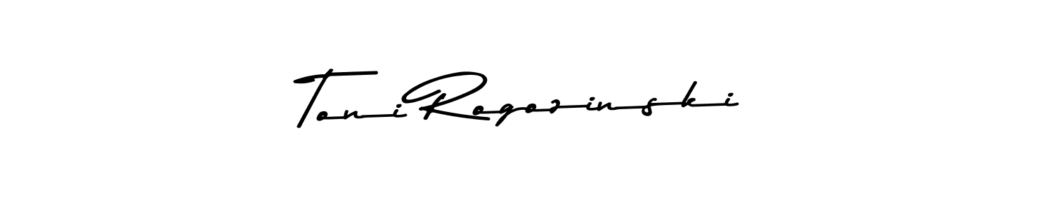 Here are the top 10 professional signature styles for the name Toni Rogozinski. These are the best autograph styles you can use for your name. Toni Rogozinski signature style 9 images and pictures png