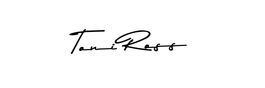 The best way (Asem Kandis PERSONAL USE) to make a short signature is to pick only two or three words in your name. The name Toni Ross include a total of six letters. For converting this name. Toni Ross signature style 9 images and pictures png
