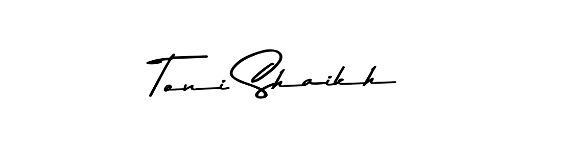 How to Draw Toni Shaikh signature style? Asem Kandis PERSONAL USE is a latest design signature styles for name Toni Shaikh. Toni Shaikh signature style 9 images and pictures png