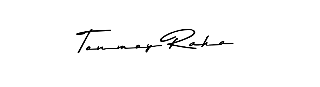 Use a signature maker to create a handwritten signature online. With this signature software, you can design (Asem Kandis PERSONAL USE) your own signature for name Tonmoy Raha. Tonmoy Raha signature style 9 images and pictures png