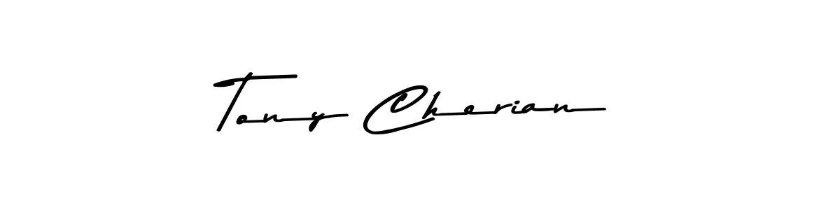 Make a beautiful signature design for name Tony Cherian. With this signature (Asem Kandis PERSONAL USE) style, you can create a handwritten signature for free. Tony Cherian signature style 9 images and pictures png