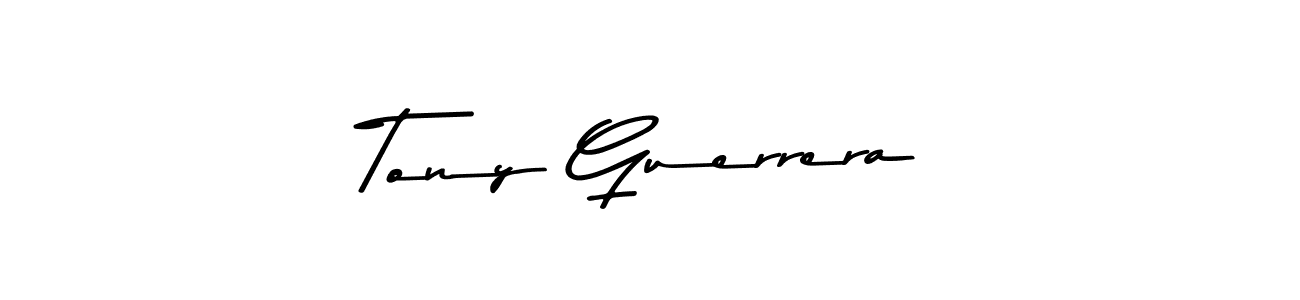 Make a beautiful signature design for name Tony Guerrera. With this signature (Asem Kandis PERSONAL USE) style, you can create a handwritten signature for free. Tony Guerrera signature style 9 images and pictures png