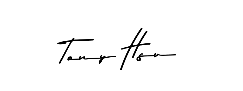 The best way (Asem Kandis PERSONAL USE) to make a short signature is to pick only two or three words in your name. The name Tony Hsu include a total of six letters. For converting this name. Tony Hsu signature style 9 images and pictures png