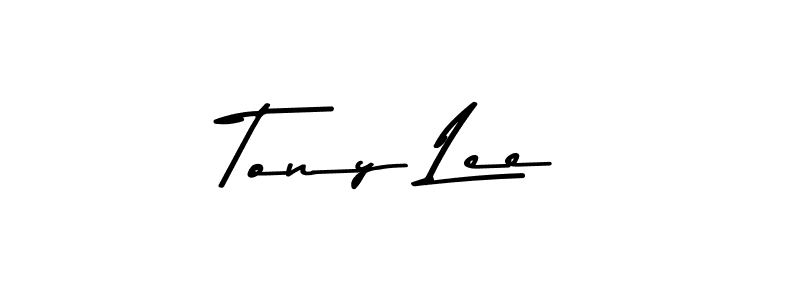 Create a beautiful signature design for name Tony Lee. With this signature (Asem Kandis PERSONAL USE) fonts, you can make a handwritten signature for free. Tony Lee signature style 9 images and pictures png