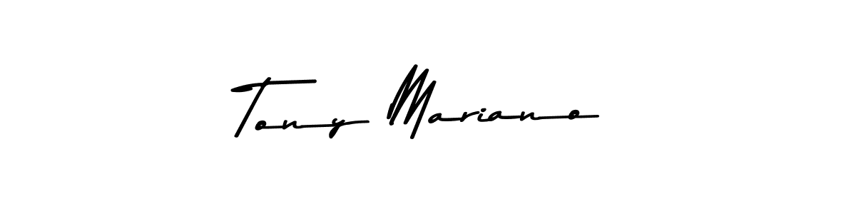 Also we have Tony Mariano name is the best signature style. Create professional handwritten signature collection using Asem Kandis PERSONAL USE autograph style. Tony Mariano signature style 9 images and pictures png