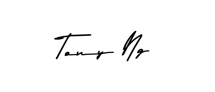 Make a beautiful signature design for name Tony Ng. With this signature (Asem Kandis PERSONAL USE) style, you can create a handwritten signature for free. Tony Ng signature style 9 images and pictures png