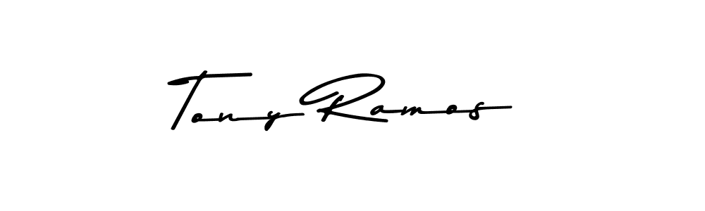 How to make Tony Ramos name signature. Use Asem Kandis PERSONAL USE style for creating short signs online. This is the latest handwritten sign. Tony Ramos signature style 9 images and pictures png