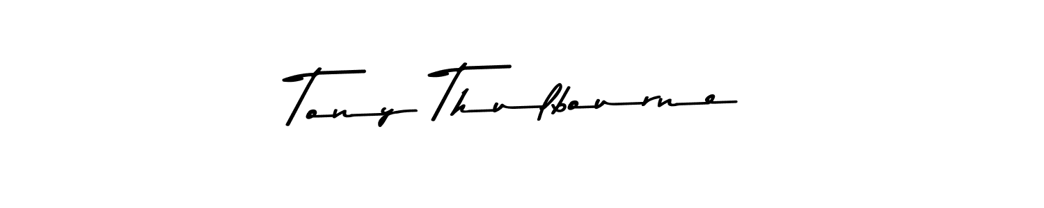 Use a signature maker to create a handwritten signature online. With this signature software, you can design (Asem Kandis PERSONAL USE) your own signature for name Tony Thulbourne. Tony Thulbourne signature style 9 images and pictures png