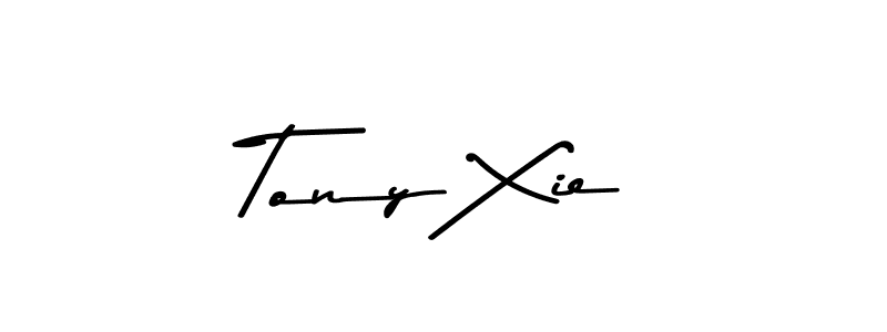 Use a signature maker to create a handwritten signature online. With this signature software, you can design (Asem Kandis PERSONAL USE) your own signature for name Tony Xie. Tony Xie signature style 9 images and pictures png