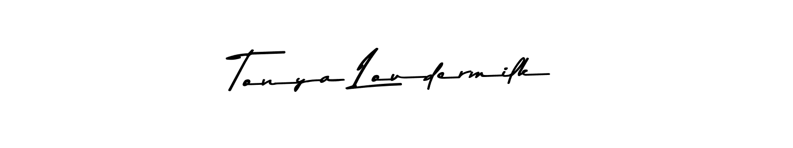 How to make Tonya Loudermilk signature? Asem Kandis PERSONAL USE is a professional autograph style. Create handwritten signature for Tonya Loudermilk name. Tonya Loudermilk signature style 9 images and pictures png