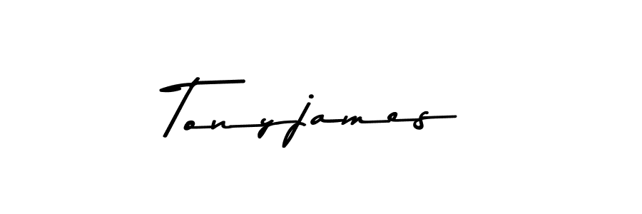 How to Draw Tonyjames signature style? Asem Kandis PERSONAL USE is a latest design signature styles for name Tonyjames. Tonyjames signature style 9 images and pictures png