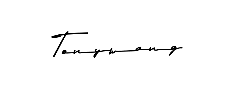 Tonywang stylish signature style. Best Handwritten Sign (Asem Kandis PERSONAL USE) for my name. Handwritten Signature Collection Ideas for my name Tonywang. Tonywang signature style 9 images and pictures png