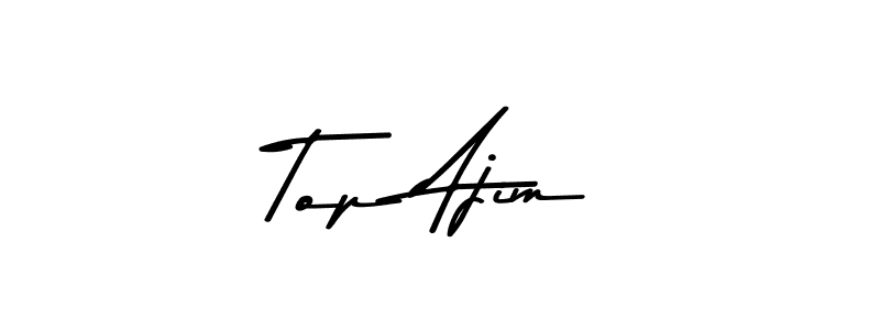 You should practise on your own different ways (Asem Kandis PERSONAL USE) to write your name (Top Ajim) in signature. don't let someone else do it for you. Top Ajim signature style 9 images and pictures png