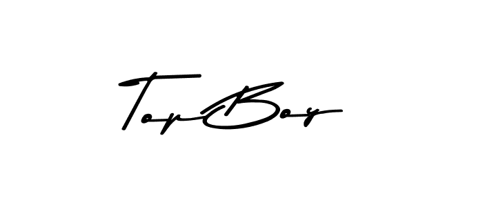 Similarly Asem Kandis PERSONAL USE is the best handwritten signature design. Signature creator online .You can use it as an online autograph creator for name Top Boy. Top Boy signature style 9 images and pictures png