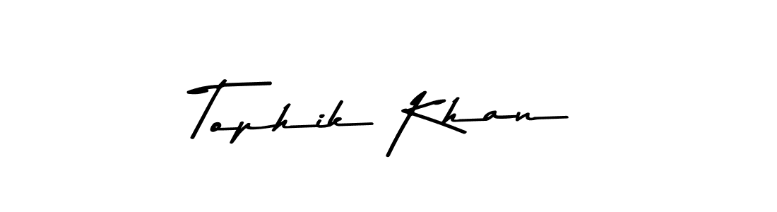 Asem Kandis PERSONAL USE is a professional signature style that is perfect for those who want to add a touch of class to their signature. It is also a great choice for those who want to make their signature more unique. Get Tophik Khan name to fancy signature for free. Tophik Khan signature style 9 images and pictures png