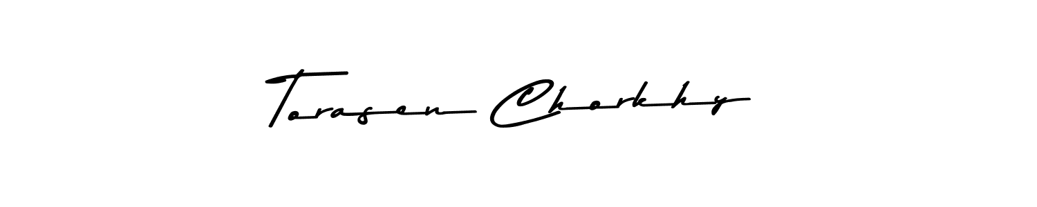 Also we have Torasen Chorkhy name is the best signature style. Create professional handwritten signature collection using Asem Kandis PERSONAL USE autograph style. Torasen Chorkhy signature style 9 images and pictures png