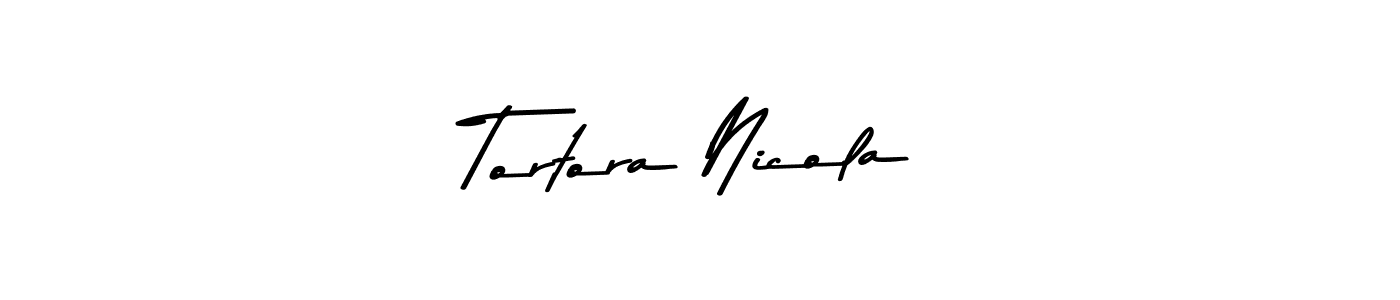 Design your own signature with our free online signature maker. With this signature software, you can create a handwritten (Asem Kandis PERSONAL USE) signature for name Tortora Nicola. Tortora Nicola signature style 9 images and pictures png