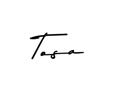 The best way (Asem Kandis PERSONAL USE) to make a short signature is to pick only two or three words in your name. The name Tosa include a total of six letters. For converting this name. Tosa signature style 9 images and pictures png