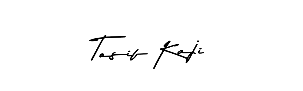 Make a beautiful signature design for name Tosif Kaji. Use this online signature maker to create a handwritten signature for free. Tosif Kaji signature style 9 images and pictures png