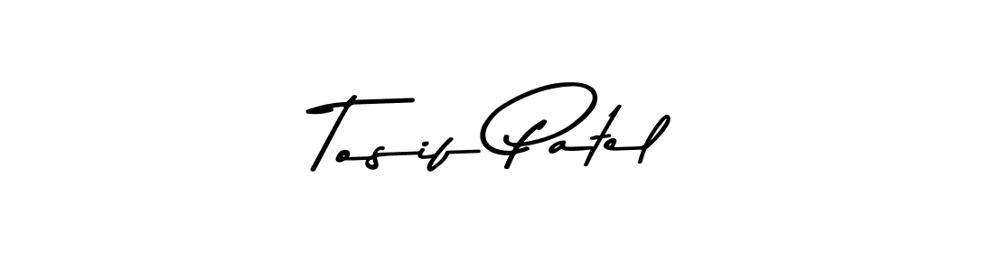 How to make Tosif Patel signature? Asem Kandis PERSONAL USE is a professional autograph style. Create handwritten signature for Tosif Patel name. Tosif Patel signature style 9 images and pictures png