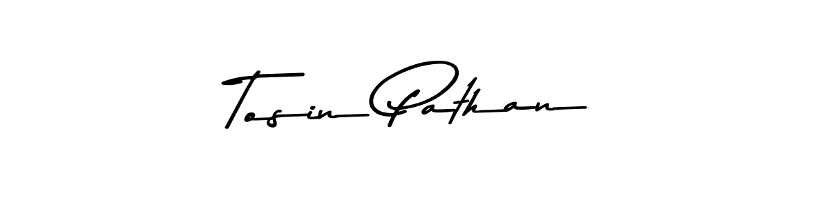 Make a short Tosin Pathan signature style. Manage your documents anywhere anytime using Asem Kandis PERSONAL USE. Create and add eSignatures, submit forms, share and send files easily. Tosin Pathan signature style 9 images and pictures png