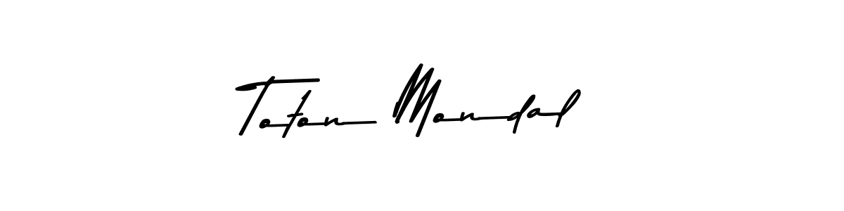 Make a beautiful signature design for name Toton Mondal. Use this online signature maker to create a handwritten signature for free. Toton Mondal signature style 9 images and pictures png