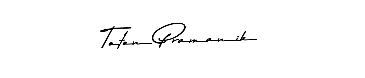 This is the best signature style for the Toton Pramanik name. Also you like these signature font (Asem Kandis PERSONAL USE). Mix name signature. Toton Pramanik signature style 9 images and pictures png