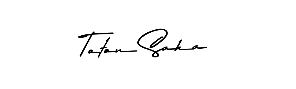 Similarly Asem Kandis PERSONAL USE is the best handwritten signature design. Signature creator online .You can use it as an online autograph creator for name Toton Saha. Toton Saha signature style 9 images and pictures png