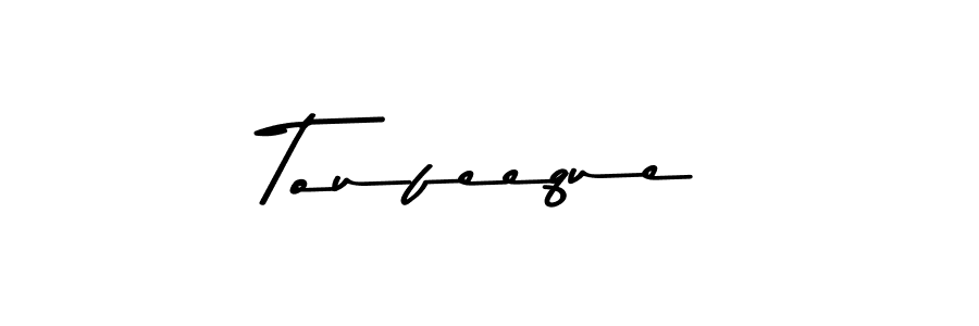 Here are the top 10 professional signature styles for the name Toufeeque. These are the best autograph styles you can use for your name. Toufeeque signature style 9 images and pictures png
