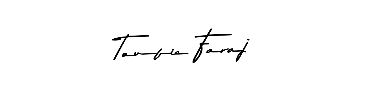 You should practise on your own different ways (Asem Kandis PERSONAL USE) to write your name (Toufic Faraj) in signature. don't let someone else do it for you. Toufic Faraj signature style 9 images and pictures png