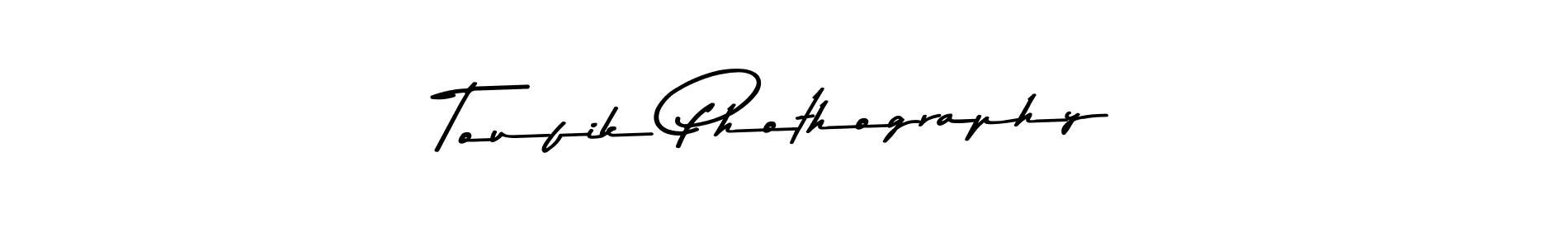 Also You can easily find your signature by using the search form. We will create Toufik Phothography name handwritten signature images for you free of cost using Asem Kandis PERSONAL USE sign style. Toufik Phothography signature style 9 images and pictures png