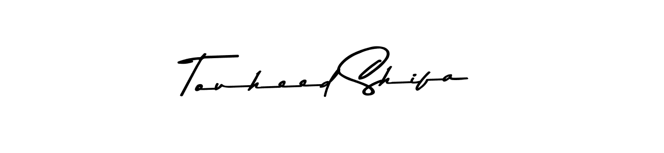 How to Draw Touheed Shifa signature style? Asem Kandis PERSONAL USE is a latest design signature styles for name Touheed Shifa. Touheed Shifa signature style 9 images and pictures png