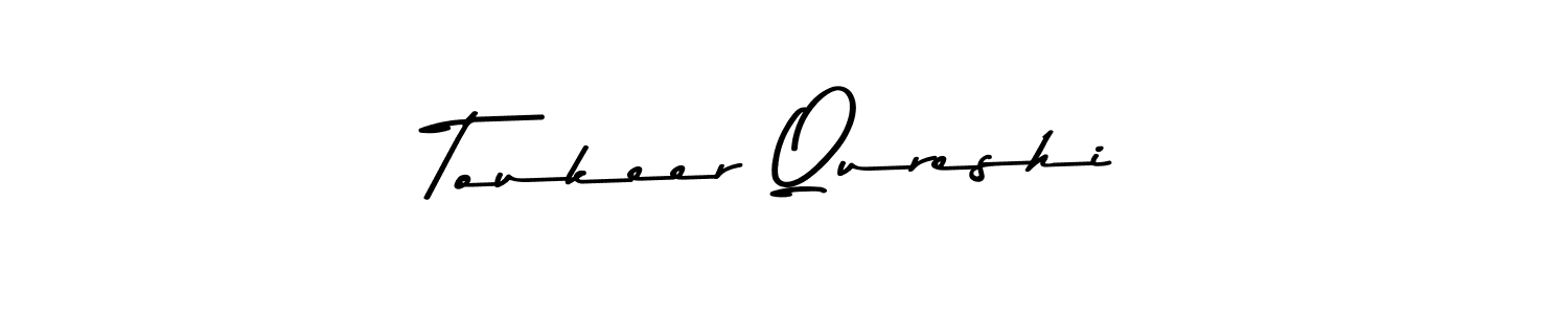 See photos of Toukeer Qureshi official signature by Spectra . Check more albums & portfolios. Read reviews & check more about Asem Kandis PERSONAL USE font. Toukeer Qureshi signature style 9 images and pictures png